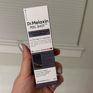 NIB! Dr. MELAXIN Peel Shot Black Rice Alpoule
